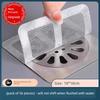 Bathroom Disposable Insect-Proof Floor Drain Sheet Sewer Self-Adhesive Hair Hair Stopping Net Kitchen Bathroom Hair Strainer