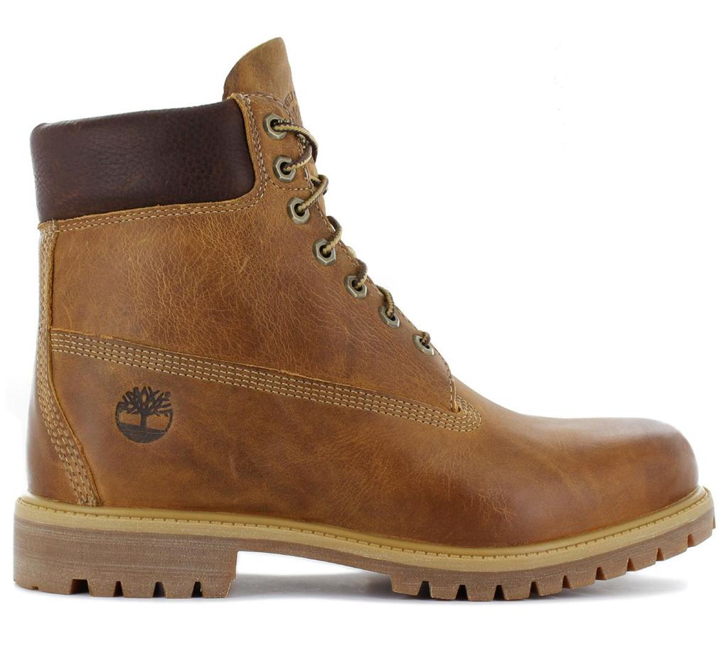 Timberland Cizme Premium Heritage de 6 inch Impermeabile - Cizme de Iarnă pentru Bărbați Pantofi Piele Maro TB027094-214 ORIGINAL