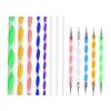 8 buc/lot DIY acrilic Stick Mandala Instrumente de punctare Roci Pictură Instrument de punctat sculptură ceramică Argilă unghii Stampie Nail Art Craft