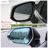 Car Rearview Mirror Rain Eyebrow Shade Rainproof Frame Decoration Cover Trim Accessories For Toyota Yaris Cross