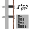 200Pcs Black Nylon Standoff Spacer Set, Insulation Column Standoff Spacer Durability Spacers For Electronics DIY Project