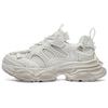 Kappa Urban Sports Mesh Breathable Platform Comfortable Versatile Non-Slip Wear-Resistant Low-Top Dad Shoes Women Sneaker White K0E25MC62J-012