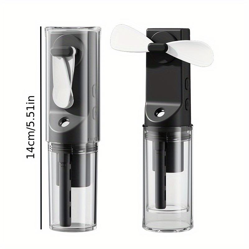1pc Portable Humidifier,Hydration Fan,Multi Functional Mini Handheld Spray with USB Charging, Indoor/Outdoor Use, Plastic Construction,
