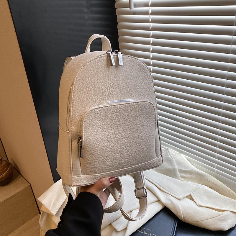 Premium sense simple commuter bag women's new versatile casual backpack fashion travel backpack
