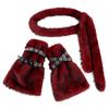 Autumn And Winter Leg Warmers Medium Long Tube Subcultural Plush Belt, Spice Girl Long Waist Chain Punk Style Props