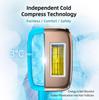 Pulsed Light Epilator Ice Cooling Ipl Hair Removal 1500000 Flashes Replaceable Lamps Laser Epilator Device