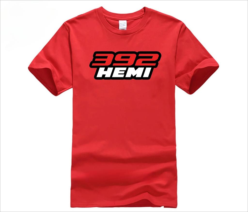 Mopar Tshirt New 2026 Cotton Tee 392 Hemi Scat Pack Print Casual Short Sleeve For Muscle Car Enthusiasts