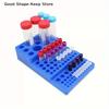 Sturdy Lab Tube Rack Fits 0.2–50ml Centrifuge Tubes Multipurpose Sample Holder for Scientific and Educational Settings