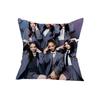 1Pc Girl Group Fan Pillowcase, Polyester 2D Double-Sided Print, Soft Decorative Cushion Cover, Ideal Birthday & Holiday Gift For