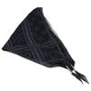 GUCCI Horsebit pattern glitter finish shawl with charm stole blackUsed