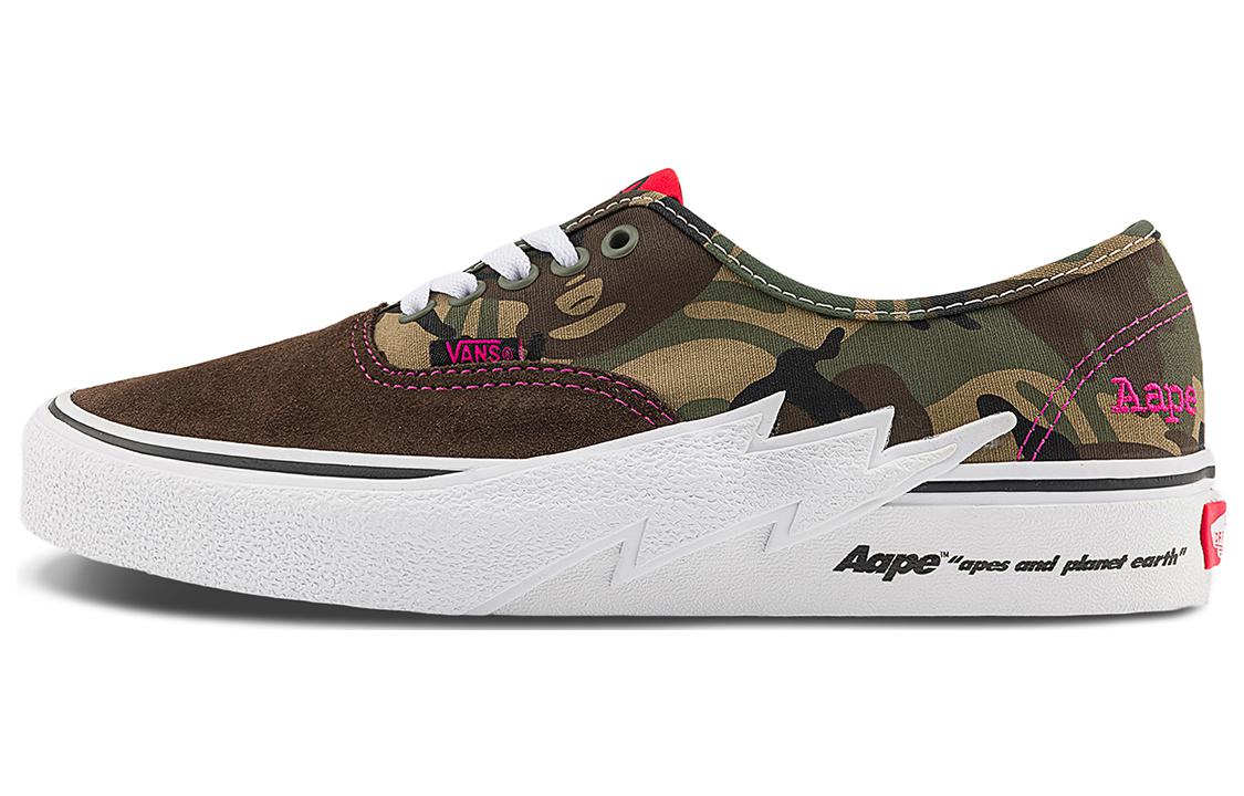 Authentic Aape x Authentic Vans  Bolt - Green Camo  VN000BWCCMA 34.5
