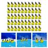 50Pcs Resins Duck Minaiture Statue With Witch Hat Halloween Gift For Moss Terrariums Display Garden Landscape Ornaments