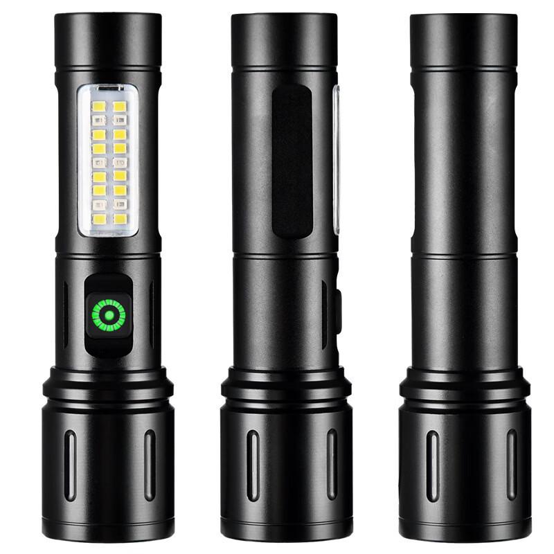 OEING Outdoor Rechargeable Aluminum Flashlight