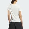 Adidas Kühles Gefühl Rundhals Slim Fit Kurzarm T-Shirt Damen Oberteile Rosa Weiß JD5261