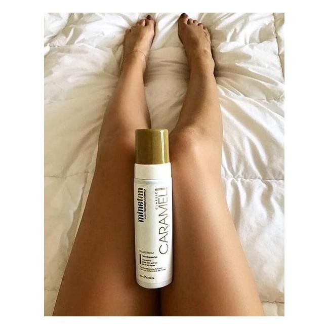 MineTan Caramel Tanning Foam + Glove