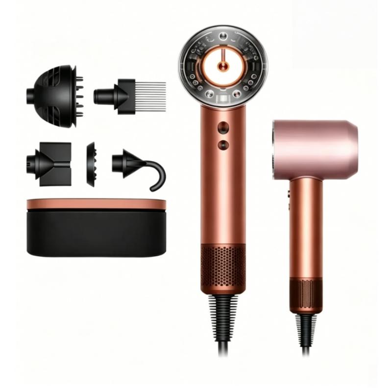 Intelligent Ionic Supersonic Nural HD16 Hair Dryer Amber Coral Blow Dryer