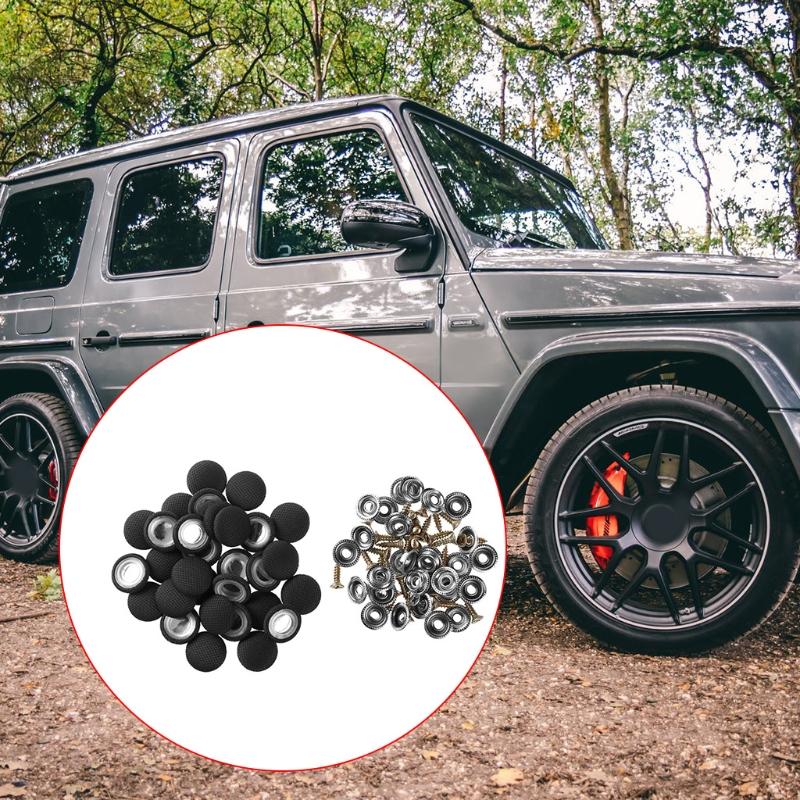 Automotive Ceiling Headliner Button Repair Kit Auto Roof Snap Pins Retainer Design for Car Roof Fixed Fit Truck SUV UV