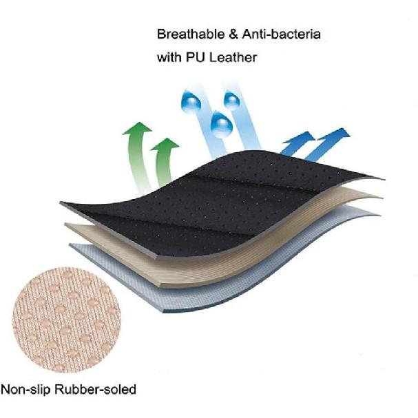 Luxury PU Leather Car Seat Cover Protector Front, Bottom Single Seat Cover-Compatible with 90% Vehicles (Width 20.8 ×deep 21×Thick 0.2 Inch)