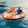 Towable Tubes for Boating 2-Person Inflatable Boat Towable with 2 Cockpits