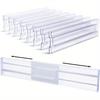 1pcs Drawer Storage Partition Board, Sorting Grid Board, Freely Extendable Plastic Partition, Underwear and Socks Classification