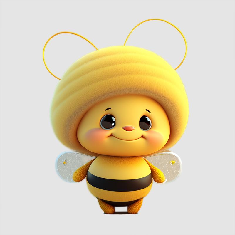 

P14 # милая маленькая наклейка с пчелкой на автомобиль, виниловая наклейка, водонепроницаемые украшения, наклейки для автомобиля E-15cm-Longest Side