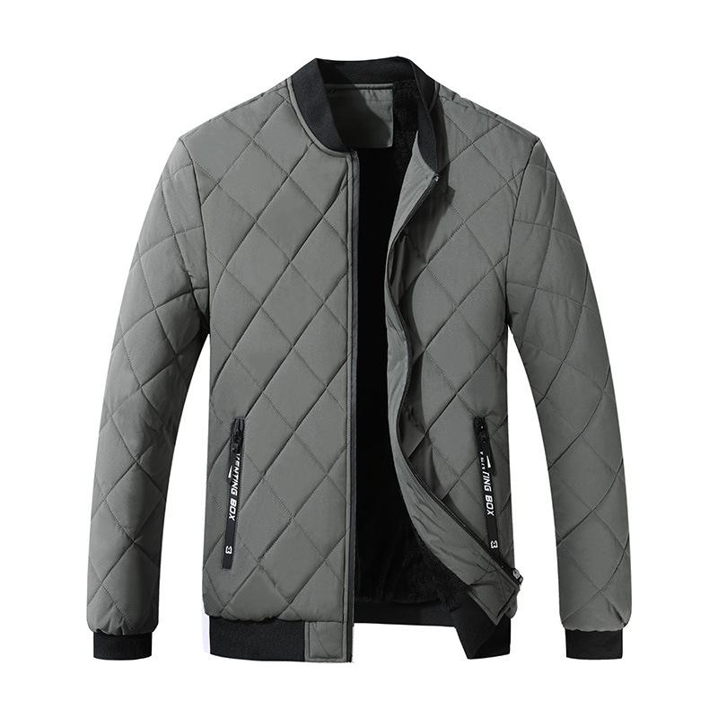 

Новые товары, новая хлопковая одежда, мужские осенне-зимние пальто, куртки на хлопковой подкладке с набивкой, утолщенные, на хлопковой подкладке с воротником бейсболки 5XL