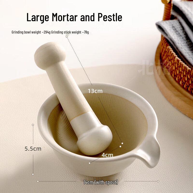 Ceramic Baby Food Grinding Bowl Set