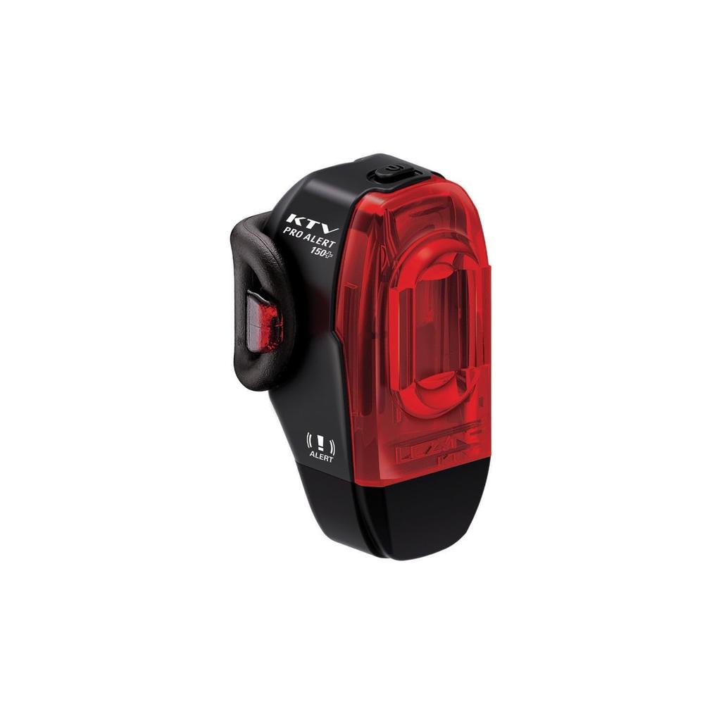 LEZYNE KTV DRIVE ALERT Rear Light with Deceleration 150 Warranty PRO+ Alert, Black, Lumens, 2-Year