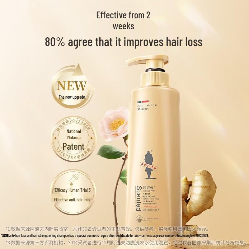 

ADOLPH Anti-Hair Loss & Growth Shampoo