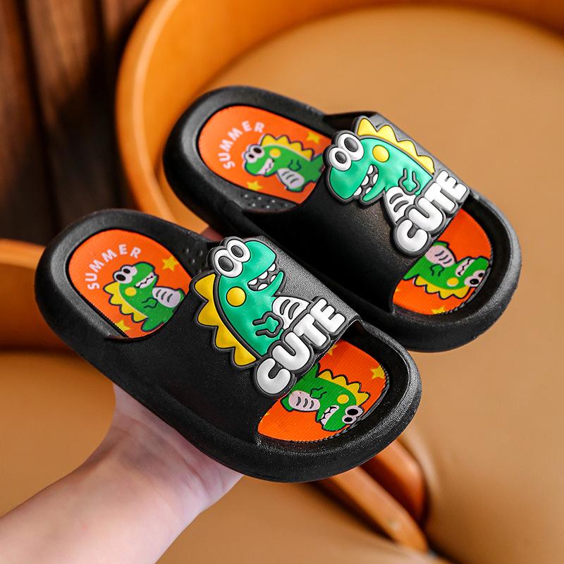 Summer Cartoon Kids' Slippers: Cute, Non-Slip Indoor Footwear for Boys & Girls