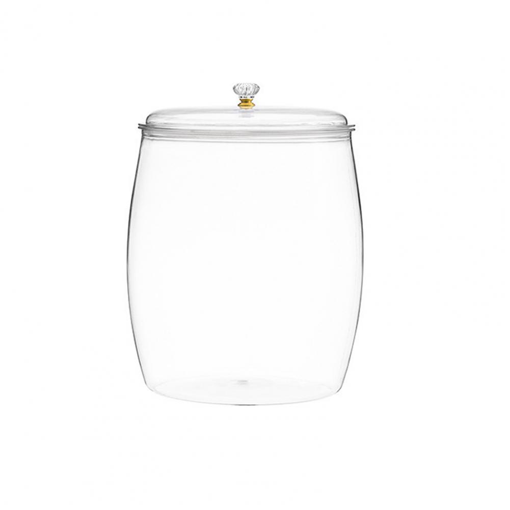 No Mold Food Storage Jar Airtight Sealed Glass Jars with Lids Capacity Pantry Storage Containers for Coffee Tea Snacks Sugar