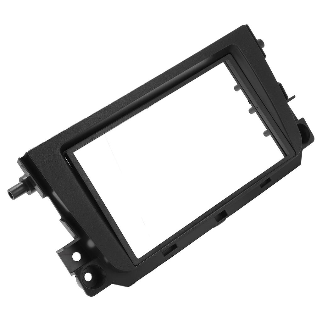 2Din Car Radio Stereo Fascia Frame CD Panel Trim ABS Replacement for Mercedes Benz Smart Fortwo 2011