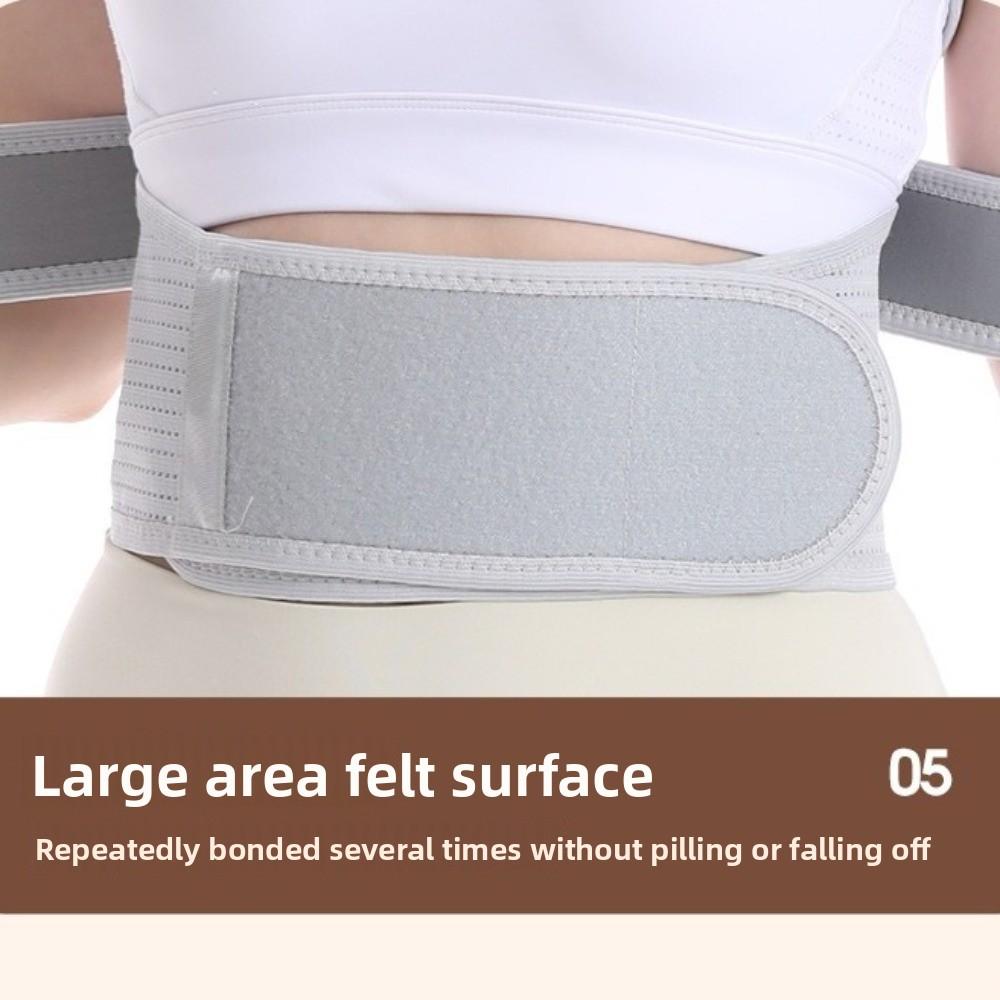 Adjustable Posture Corrector Comfortable Lumbar Orthopedic Belt  Prevents Slouching Belt