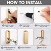 Folding Coat Hooks, 2 Pcs Foldable Gold Wall Hooks Heavy Duty Foldable Hook Bathroom Towel Hooks Robe Hooks Wall Mounted for Hanging Coat Towels