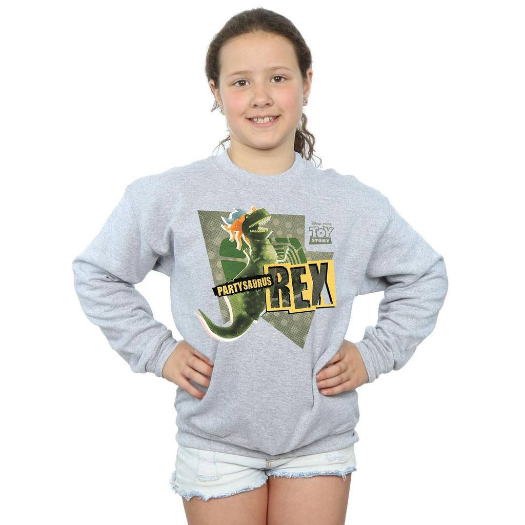 Disney Mädchen Toy Story Partysaurus Rex Sweatshirt