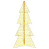 Christmas Tree with 160 LEDs Warm White 150 cm PET