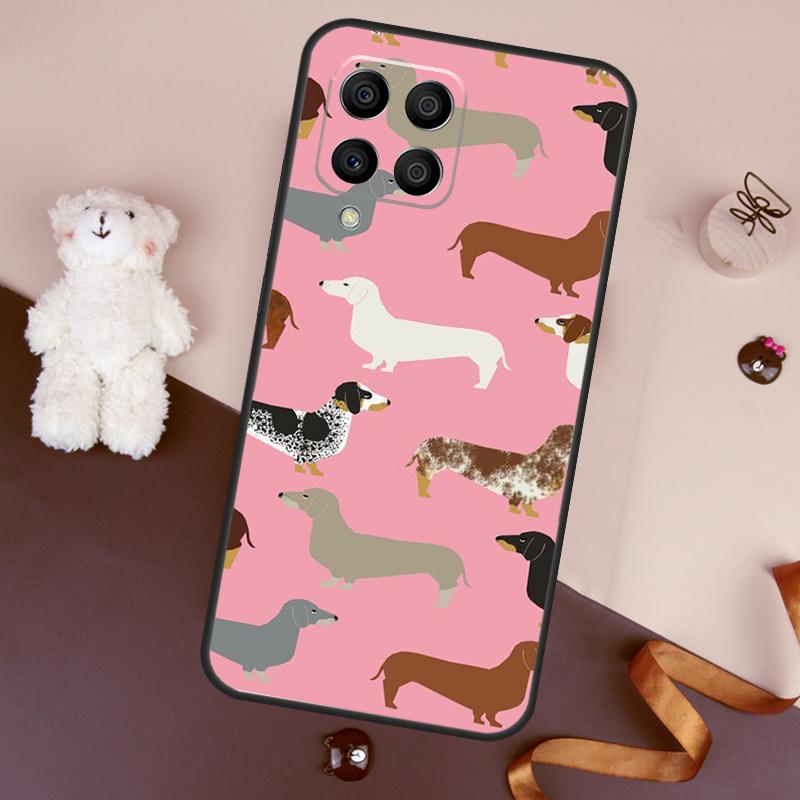 Dachshund Teckel Dackel Dog Case For Samsung Galaxy M06 M53 M13 M31 M11 M35 M55 M15 M56 M36 M16 M12 M32 M52 M14 M34 M54