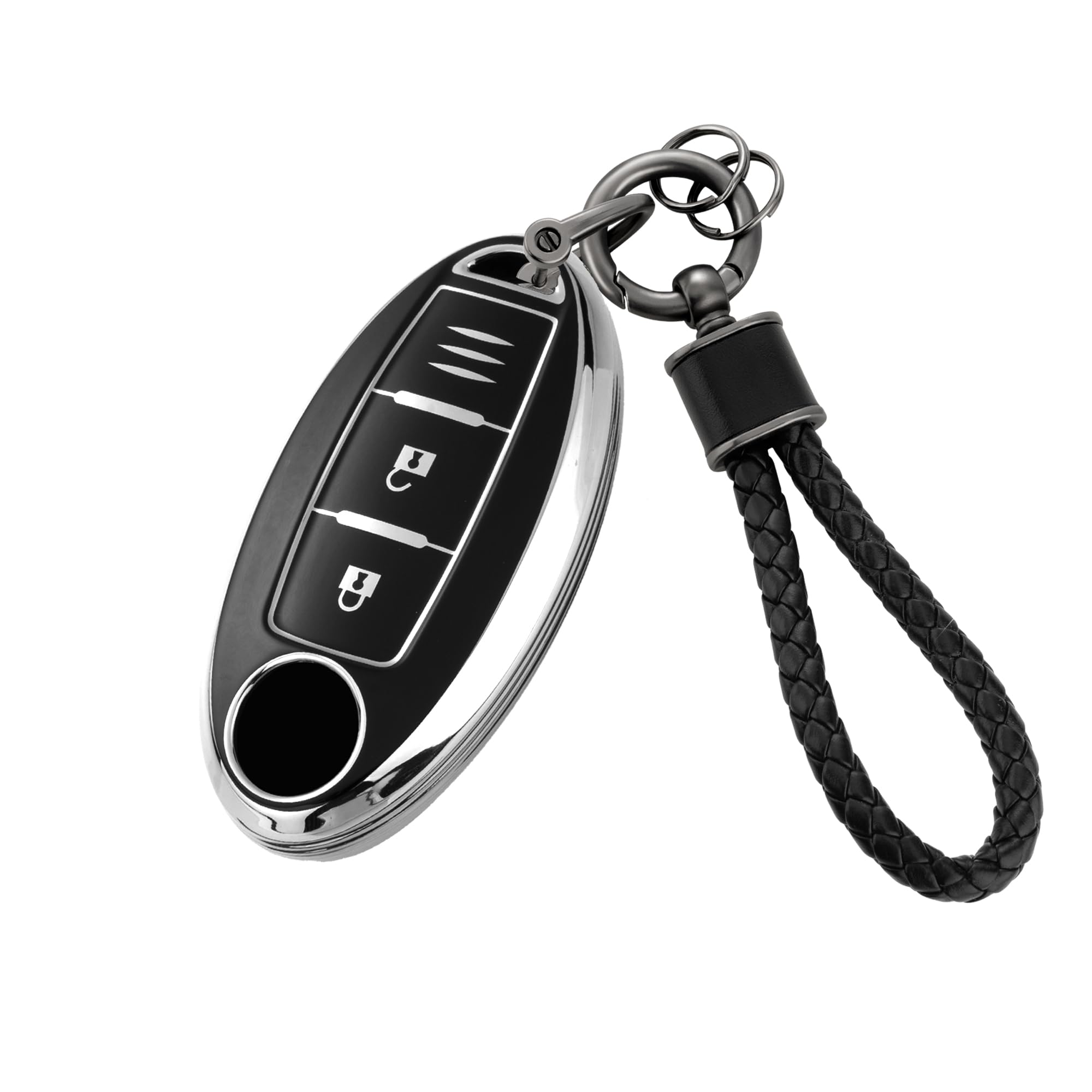 [Unhoke] Aura Key Case Note Intelligent Serena Key Cover Elgrand чёрный