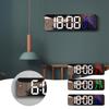 Electronic Alarm Clock Mirror Fashion Large Screen Digital LED Wall Clock For Office Bedroom Home Table Decoration Table Clock