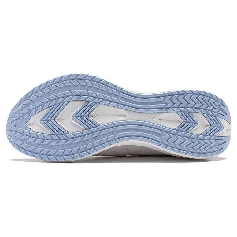 Li Ning Wu Shi Lite V2 Lightweight Shock Absorption Non-Slip Wear-Resistant Rebound Low-Top Running Shoes Women Sneaker Cloud-White ARST054-5