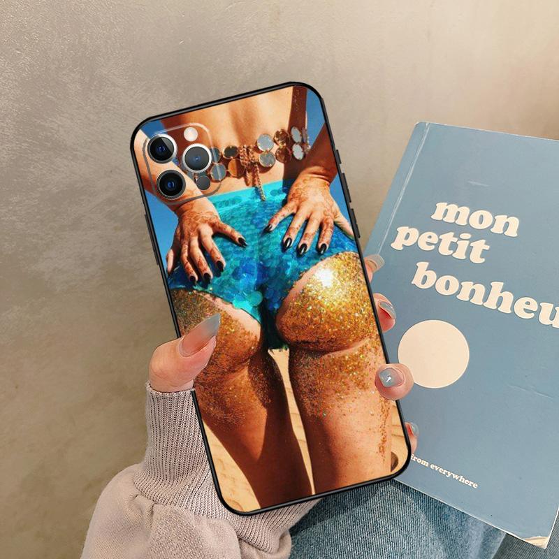 Beach Booty Bikini Girl Case For iPhone 17 Air 15 14 13 12 11 16 Pro Max 13 mini XR 15 16 Plus 16e Back Cover Shell