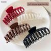Nouveau Pince à Cheveux en Silicone: Pince à cheveux douce à prise requin, antidérapante, durable et anti-collision