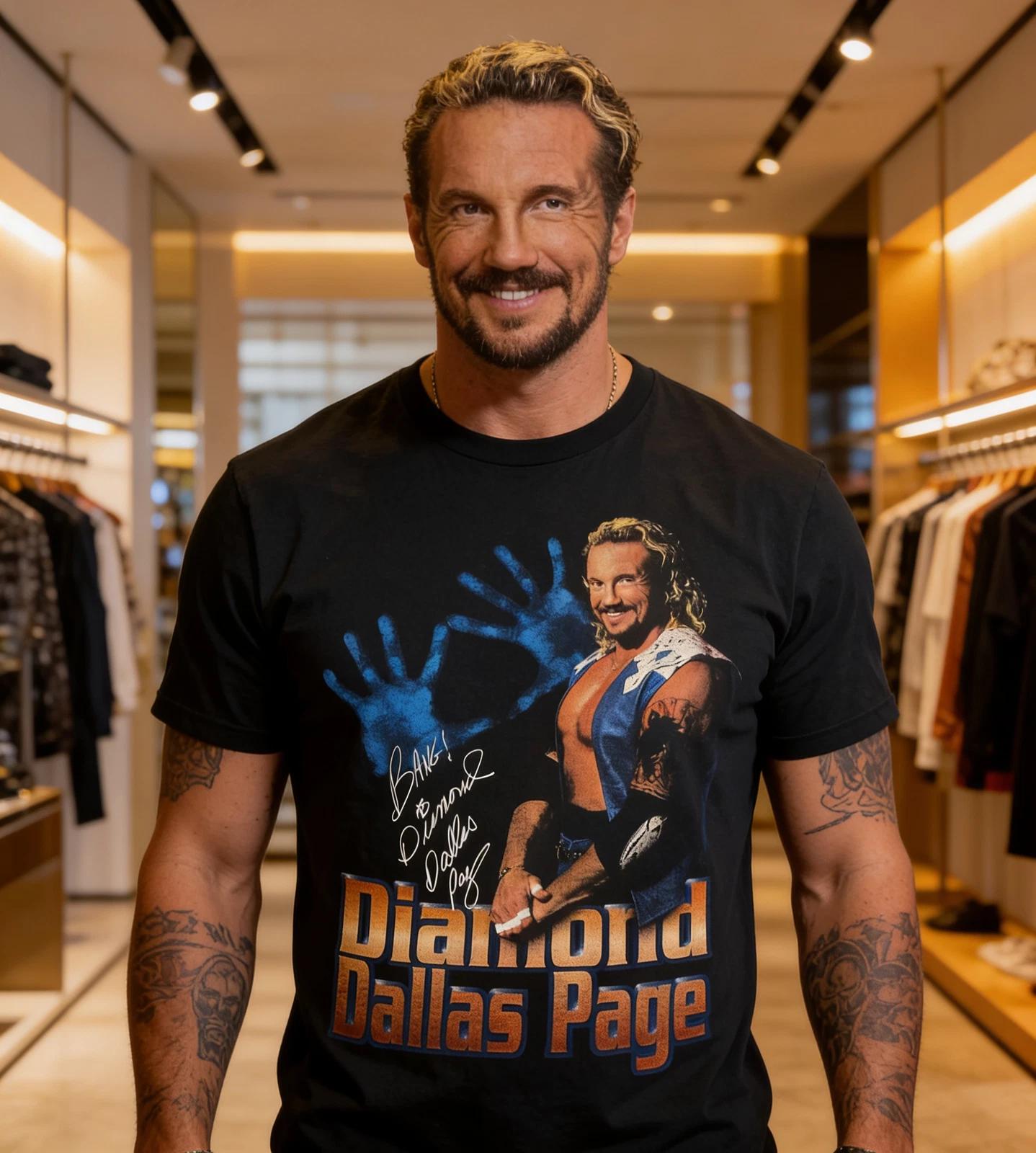

Diamond Dallas Page Basic 1998 Gift For Fan All Size S to 5XL T-SHIRT XL