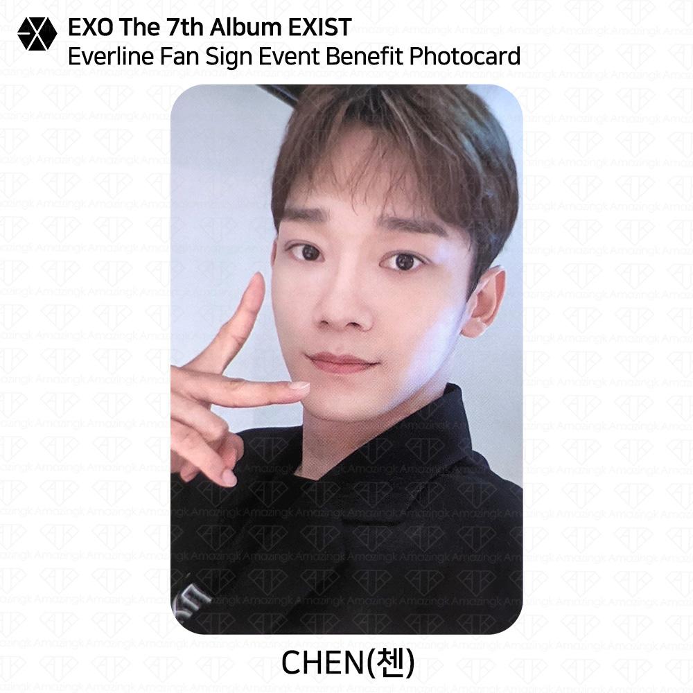 EXO EXIST Everline Fansign-arrangement Fordelskort BAEKHYUN KPOP K-POP