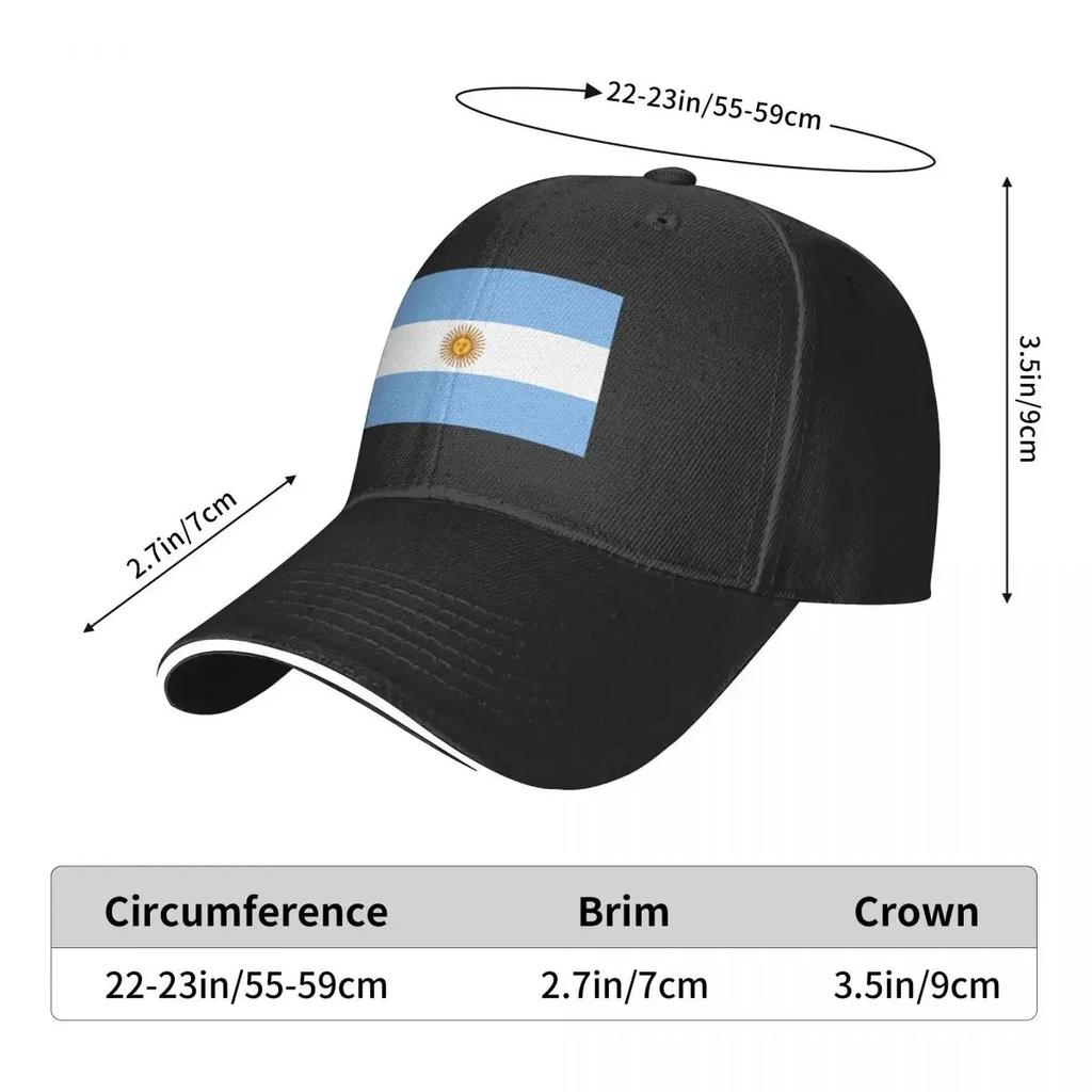 Argentinien Baseballkappe Sonnenhut für Kinder Strand Damen Strand Herren