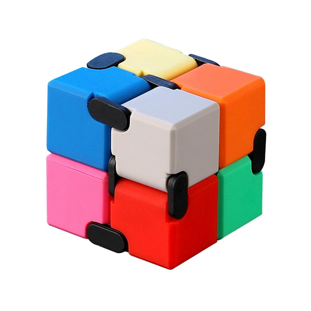 Magic Cube Stress Relief Toy Infinity Cube Portable Educational Toys Decompress Relax Toys for Children Adult Relax Venting Toys