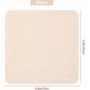 GORGECRAFT 20Pcs 5.9 Inch Chamois Pottery Tools Chamois Cloth Shammy Towel Suede Fiber Glasses Cleaning Cloth Absorbent Fast Drying Natural Chamois