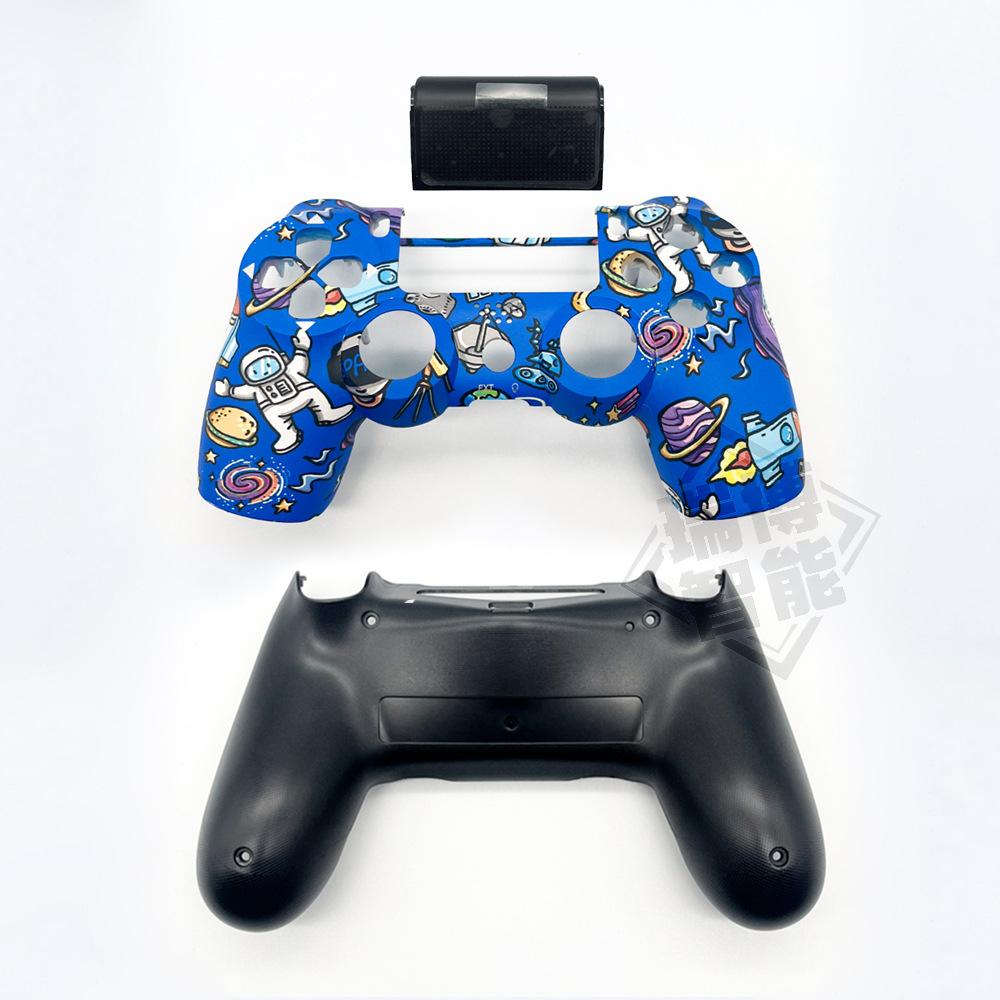 3piece for PS4 Top Panel Shell Replacement Part JDS-040 JDM-040 Game Controller Controller Handle Cover Replacement 3 set UFO