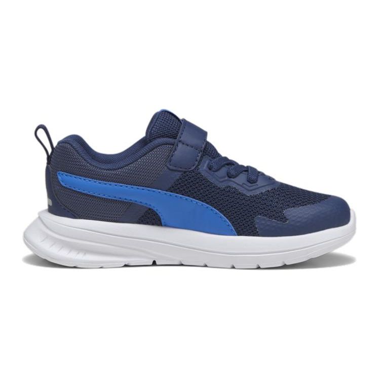Puma Run Mesh Cushioning Low-Top Kids Running Shoes Kids Sneaker Navy-Blue 386239-09