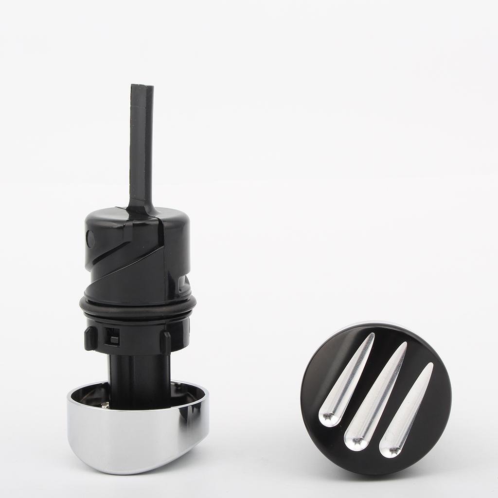 Billet Oil Dipstick Tank Plug Metal Filler Cap Engine Accessory for Harley XL